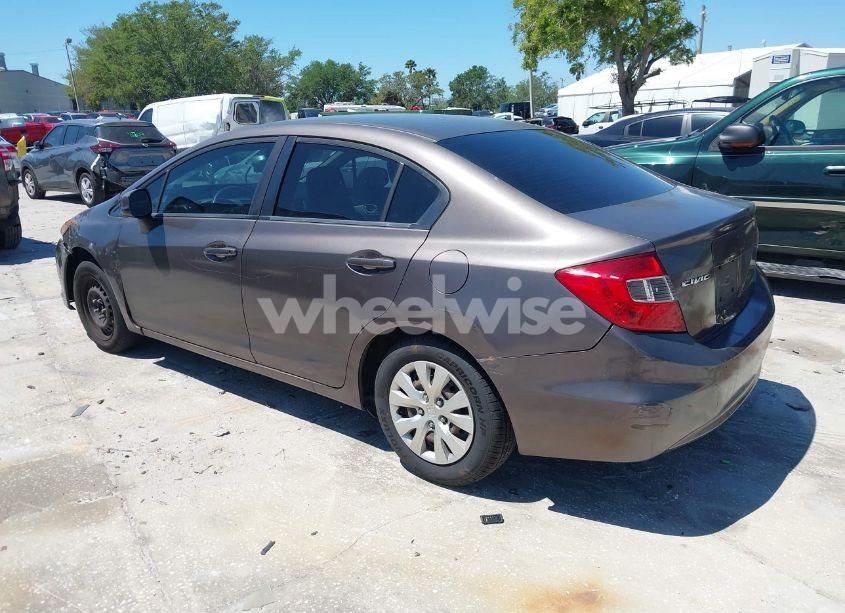 Photo 3 of 2012 Honda Civic LX (VIN 2HGFB2F53CH589520)