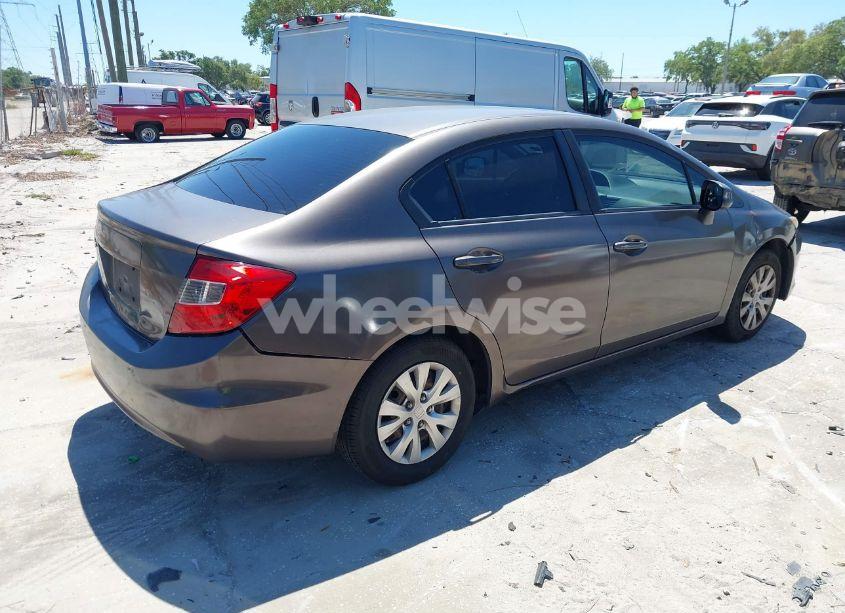 Photo 4 of 2012 Honda Civic LX (VIN 2HGFB2F53CH589520)