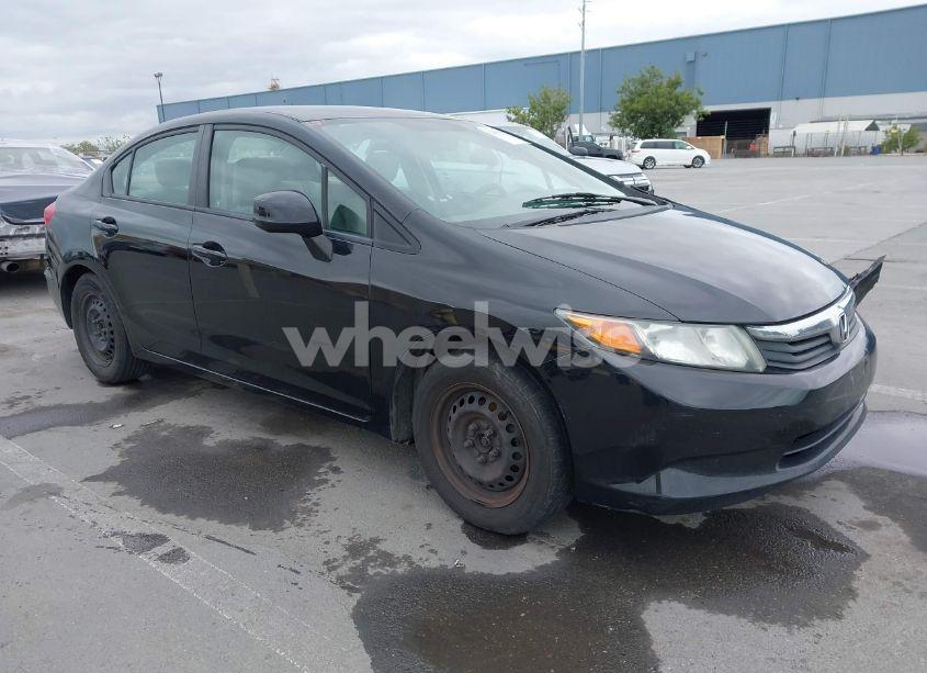 2012 Honda Civic LX (VIN 2HGFB2F53CH591445) main photo