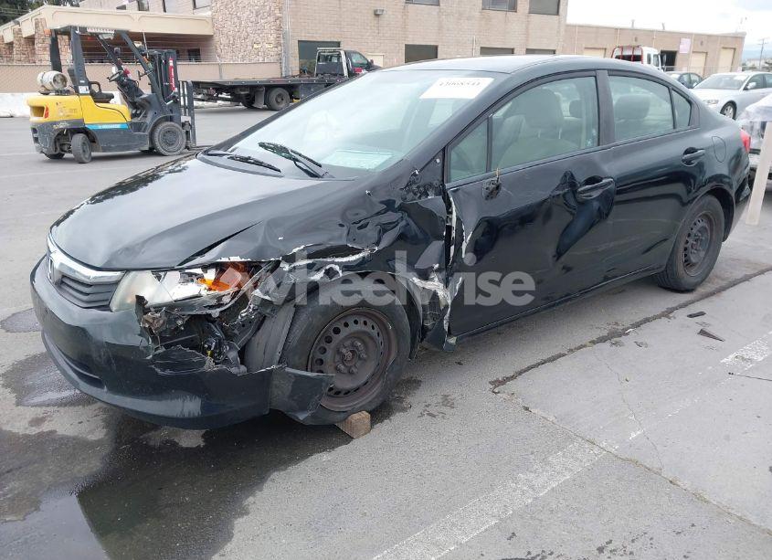 Photo 2 of 2012 Honda Civic LX (VIN 2HGFB2F53CH591445)