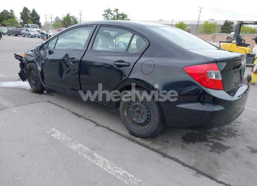 Photo 3 of 2012 Honda Civic LX (VIN 2HGFB2F53CH591445)