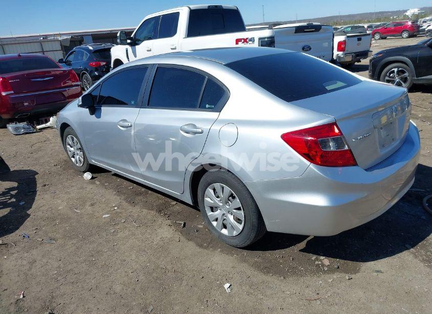 Photo 3 of 2012 Honda Civic LX (VIN 2HGFB2F53CH603318)