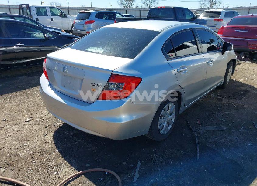 Photo 4 of 2012 Honda Civic LX (VIN 2HGFB2F53CH603318)
