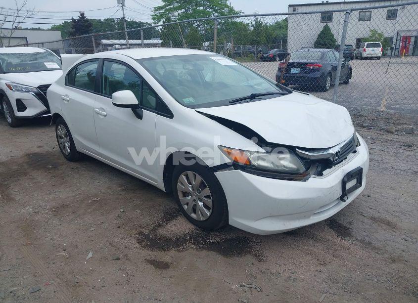 2012 Honda Civic LX (VIN 2HGFB2F53CH607269) main photo