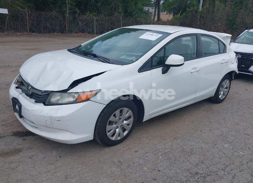 Photo 2 of 2012 Honda Civic LX (VIN 2HGFB2F53CH607269)