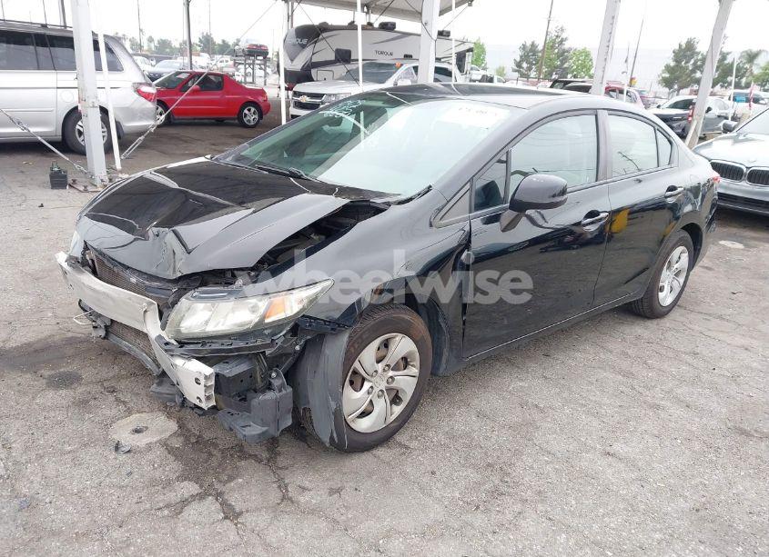 Photo 2 of 2013 Honda Civic LX (VIN 2HGFB2F53DH302081)