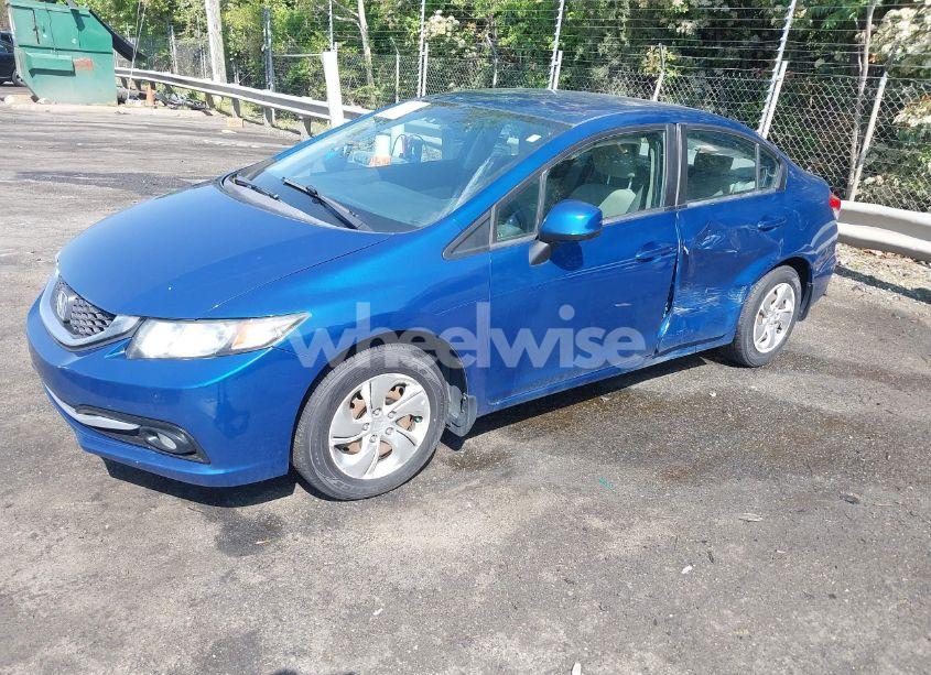 Photo 2 of 2013 Honda Civic LX (VIN 2HGFB2F53DH510218)