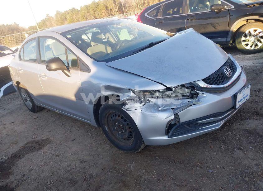 2013 Honda Civic LX (VIN 2HGFB2F53DH542618) main photo