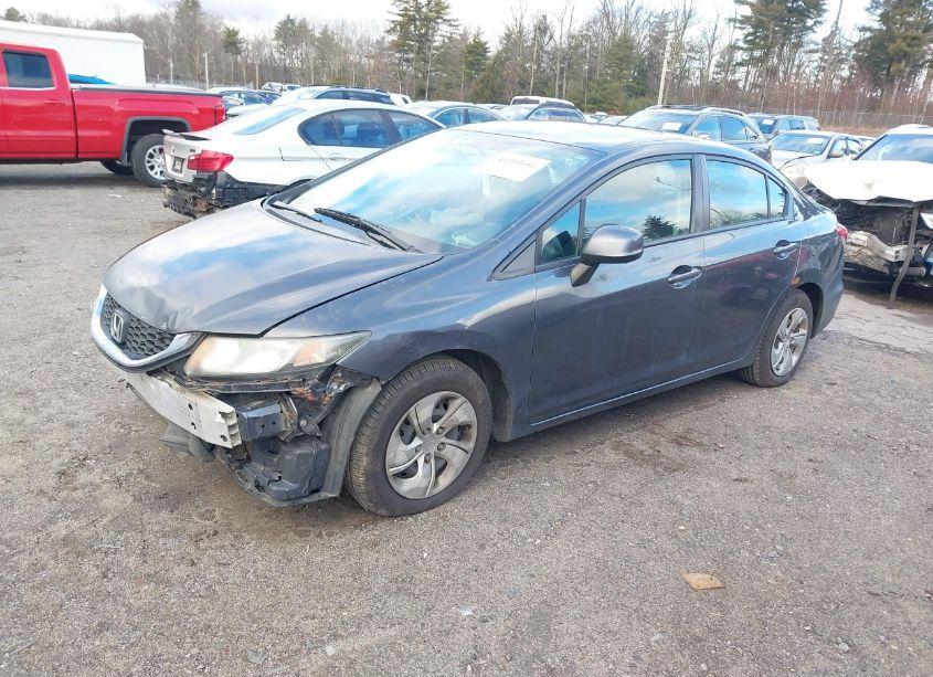 Photo 2 of 2013 Honda Civic LX (VIN 2HGFB2F53DH558186)