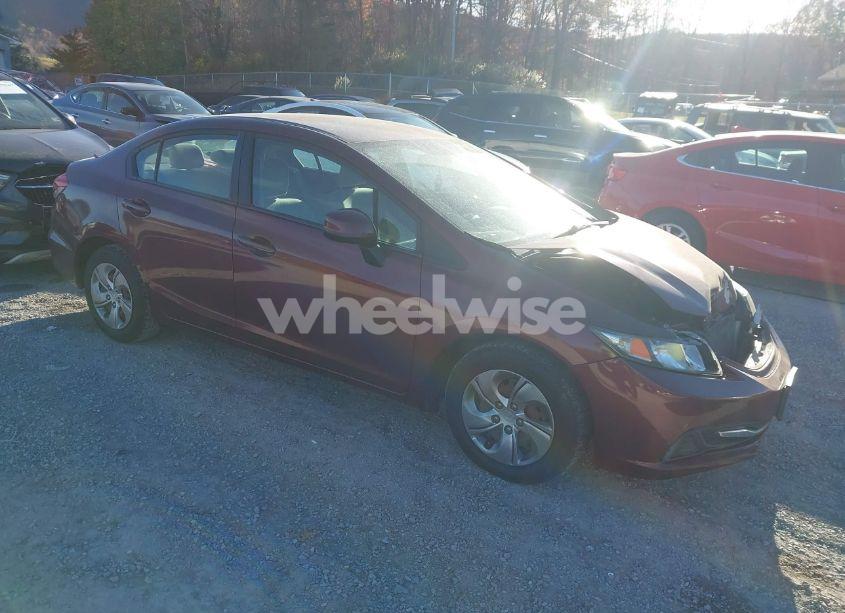 2013 Honda Civic LX (VIN 2HGFB2F53DH560035) main photo