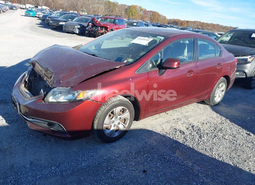 Photo 2 of 2013 Honda Civic LX (VIN 2HGFB2F53DH560035)
