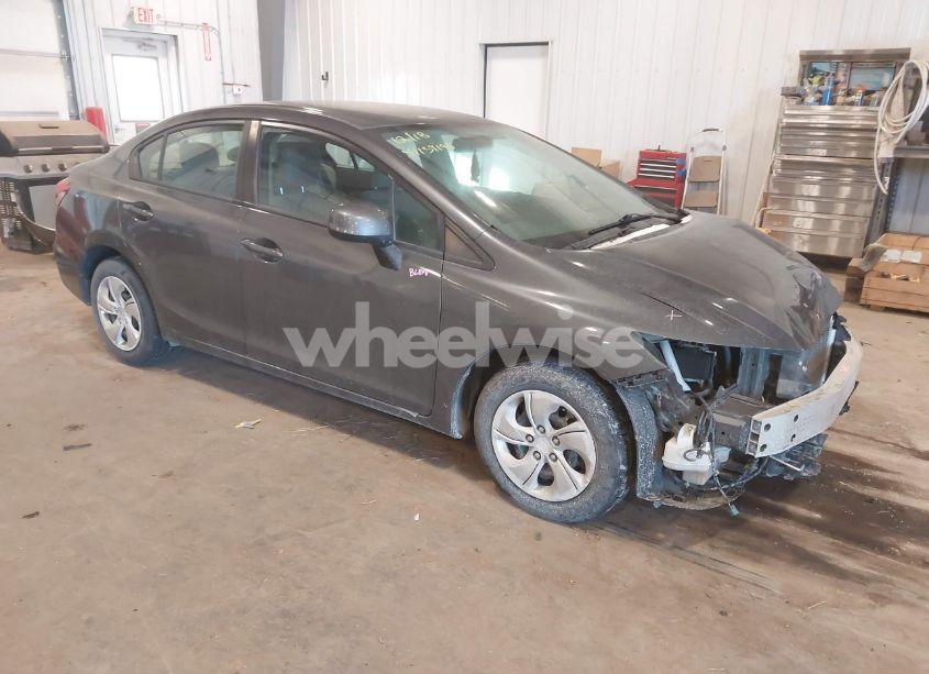 2013 Honda Civic LX (VIN 2HGFB2F53DH571553) main photo