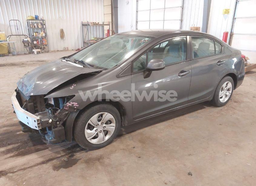 Photo 2 of 2013 Honda Civic LX (VIN 2HGFB2F53DH571553)