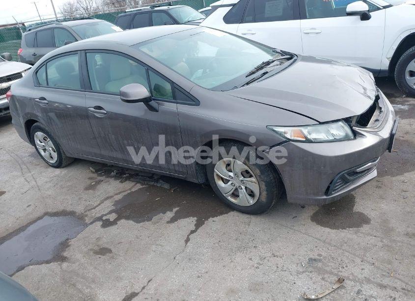 2013 Honda Civic LX (VIN 2HGFB2F53DH579684) main photo
