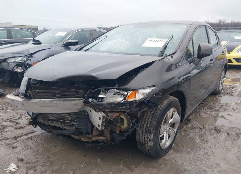 Photo 2 of 2013 Honda Civic LX (VIN 2HGFB2F53DH586411)