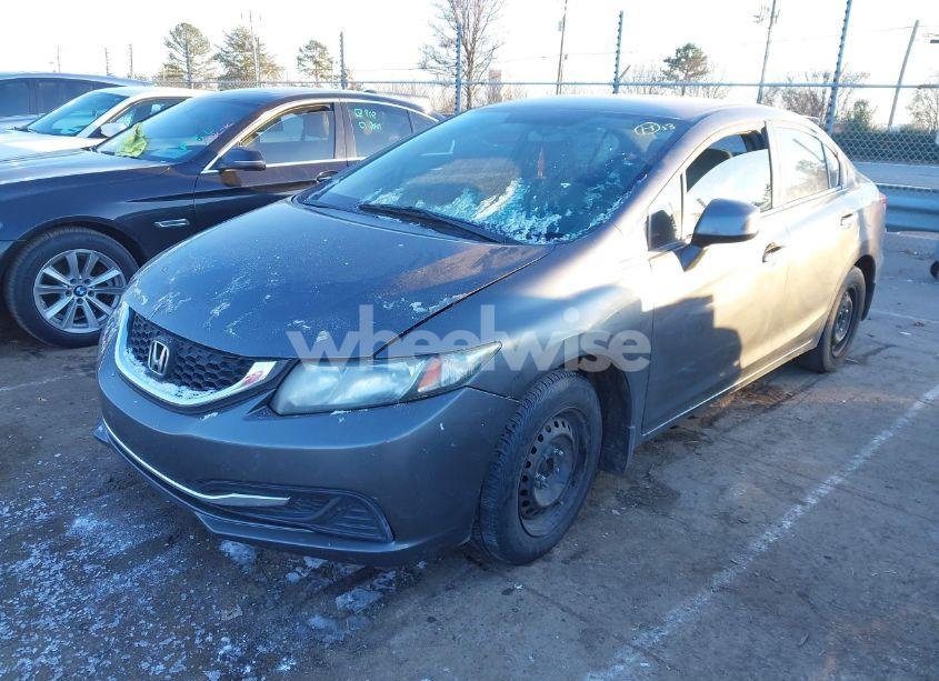 Photo 2 of 2013 Honda Civic LX (VIN 2HGFB2F53DH587025)