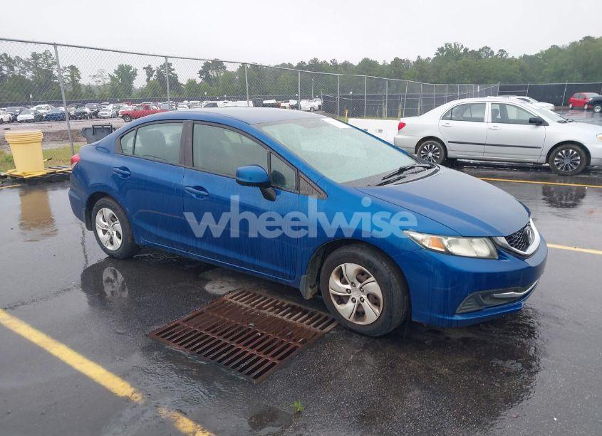 2013 Honda Civic LX (VIN 2HGFB2F53DH587204) main photo