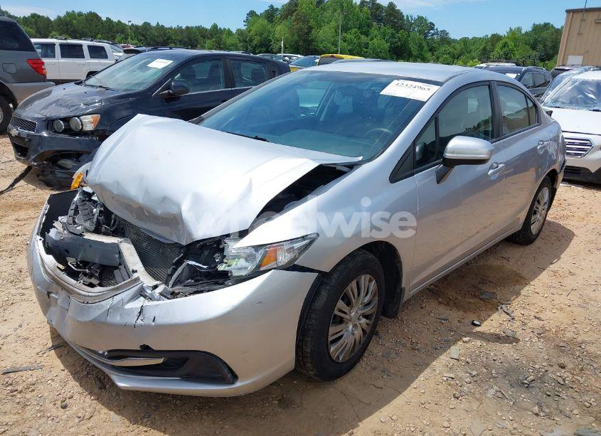Photo 2 of 2014 Honda Civic LX (VIN 2HGFB2F53EH501472)