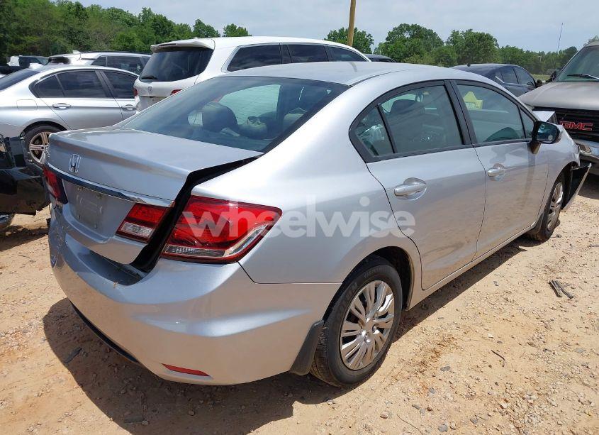 Photo 4 of 2014 Honda Civic LX (VIN 2HGFB2F53EH501472)