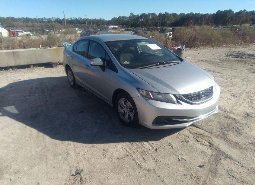 2014 Honda Civic LX (VIN 2HGFB2F53EH501486) main photo