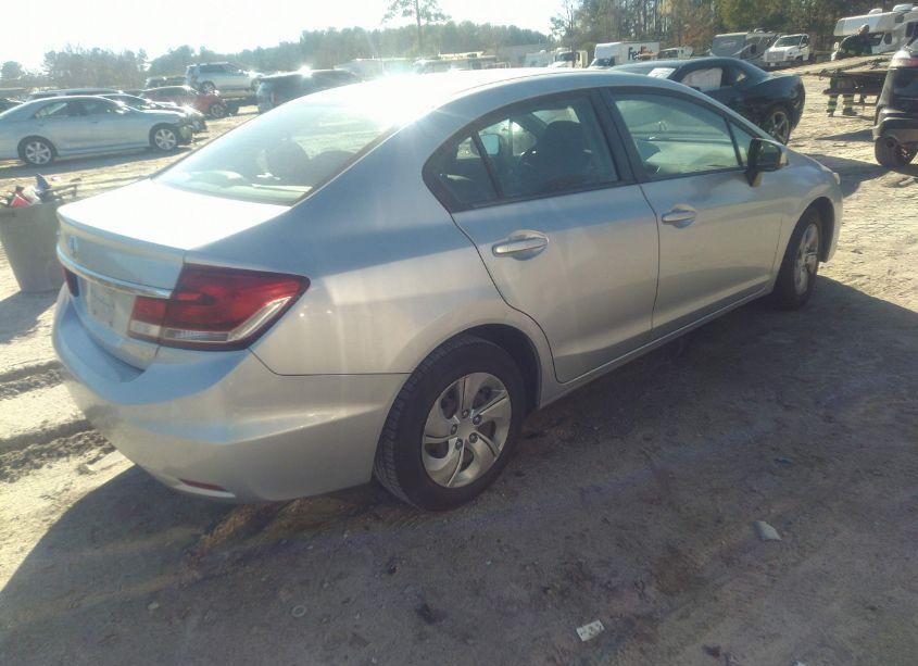 Photo 4 of 2014 Honda Civic LX (VIN 2HGFB2F53EH501486)