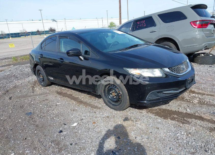 2014 Honda Civic LX (VIN 2HGFB2F53EH501990) main photo