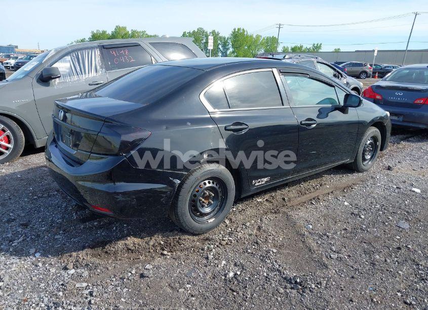 Photo 4 of 2014 Honda Civic LX (VIN 2HGFB2F53EH501990)