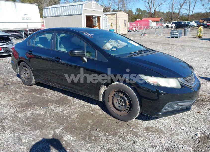 2014 Honda Civic LX (VIN 2HGFB2F53EH526095) main photo