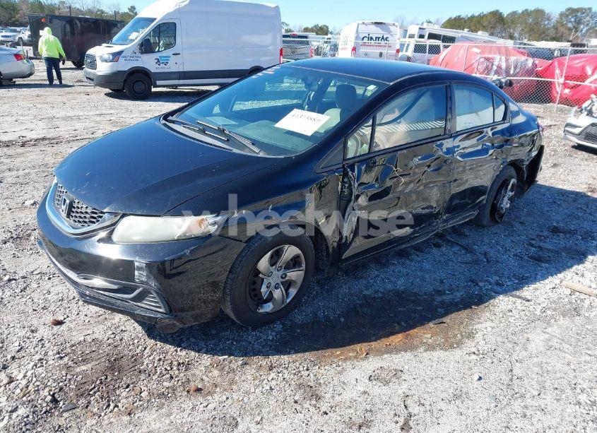 Photo 2 of 2014 Honda Civic LX (VIN 2HGFB2F53EH526095)