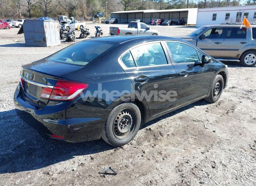 Photo 4 of 2014 Honda Civic LX (VIN 2HGFB2F53EH526095)