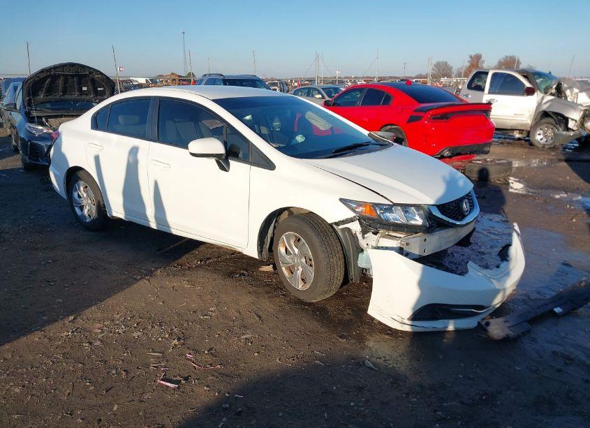 2014 Honda Civic LX (VIN 2HGFB2F53EH534911) main photo