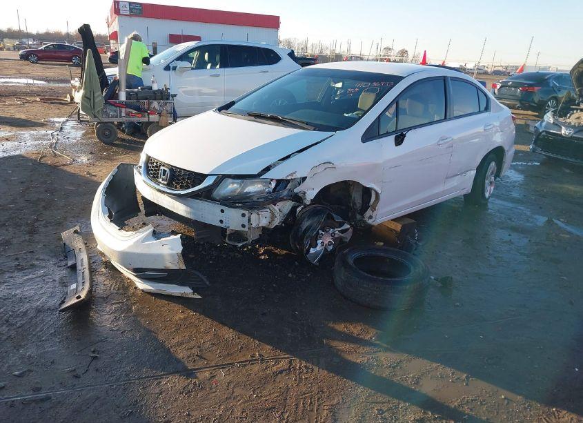 Photo 2 of 2014 Honda Civic LX (VIN 2HGFB2F53EH534911)