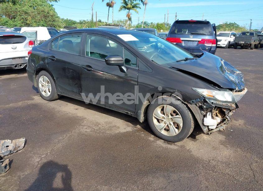 2014 Honda Civic LX (VIN 2HGFB2F53EH535783) main photo