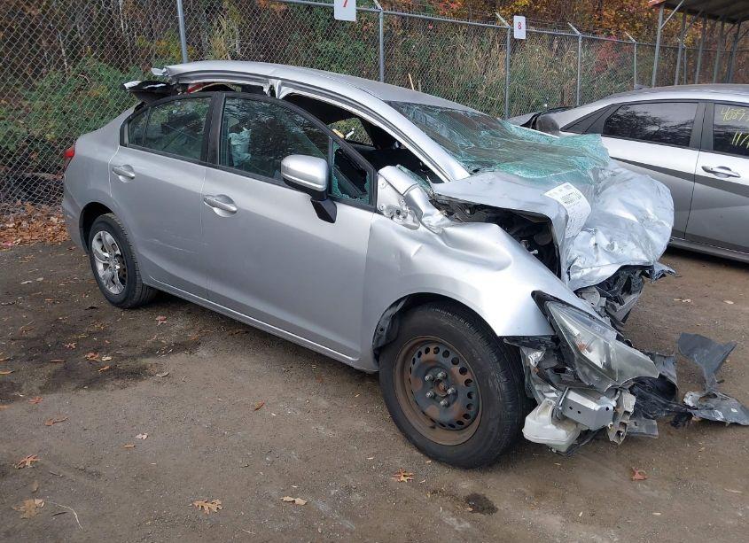 2014 Honda Civic LX (VIN 2HGFB2F53EH542751) main photo