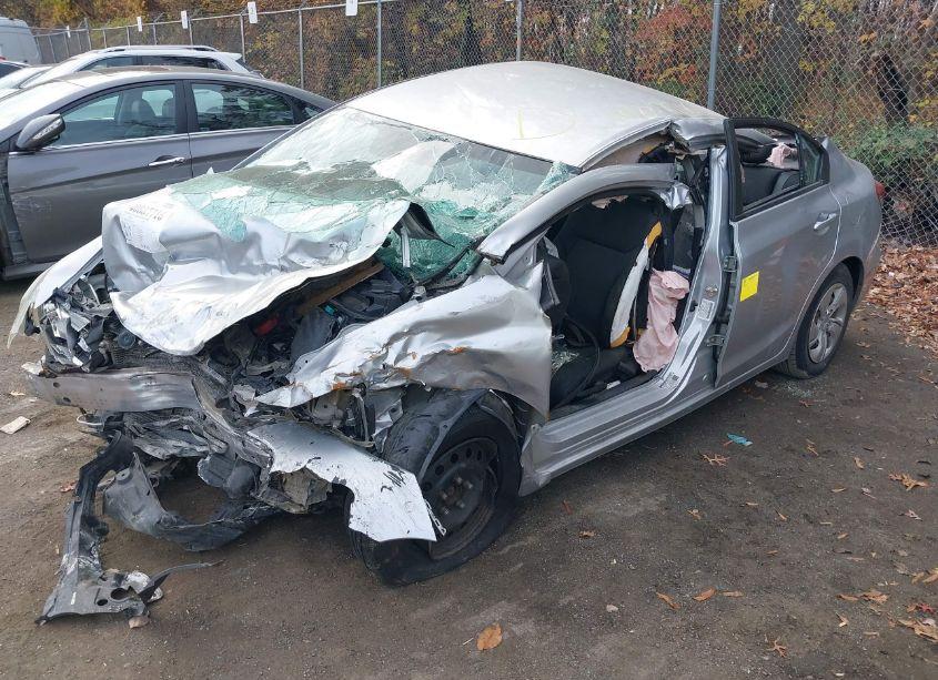 Photo 2 of 2014 Honda Civic LX (VIN 2HGFB2F53EH542751)