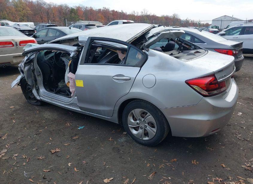 Photo 3 of 2014 Honda Civic LX (VIN 2HGFB2F53EH542751)