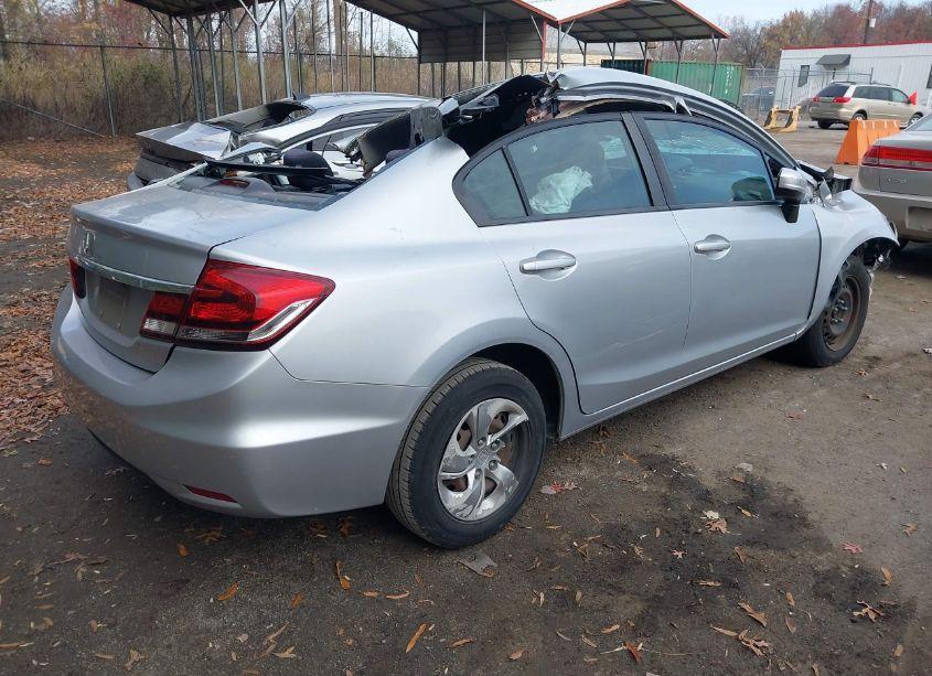 Photo 4 of 2014 Honda Civic LX (VIN 2HGFB2F53EH542751)