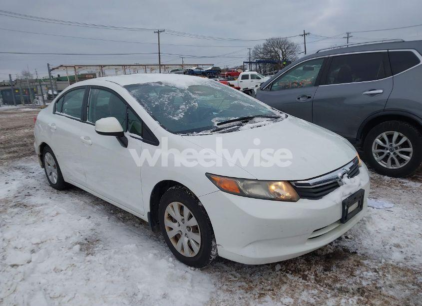 2012 Honda Civic SDN LX (VIN 2HGFB2F54CH306218) main photo