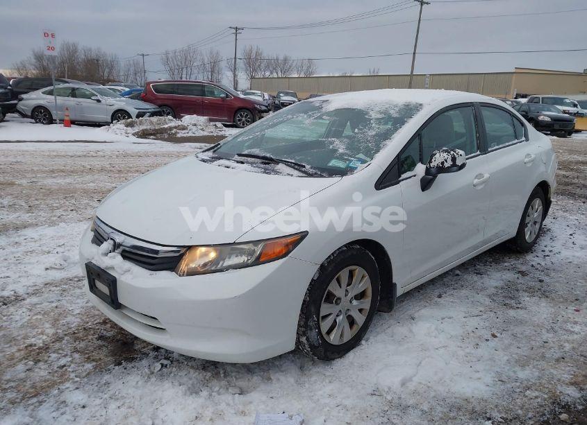 Photo 2 of 2012 Honda Civic SDN LX (VIN 2HGFB2F54CH306218)