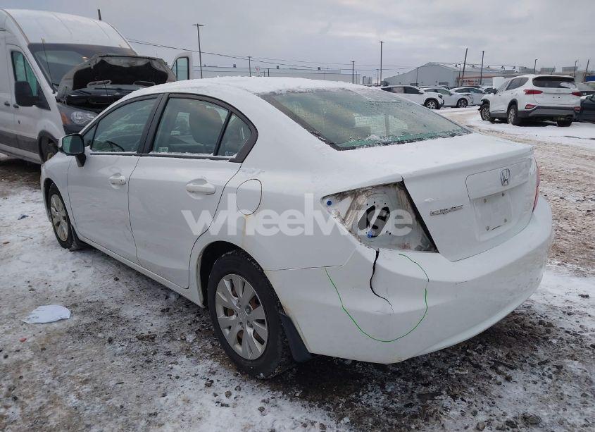 Photo 3 of 2012 Honda Civic SDN LX (VIN 2HGFB2F54CH306218)