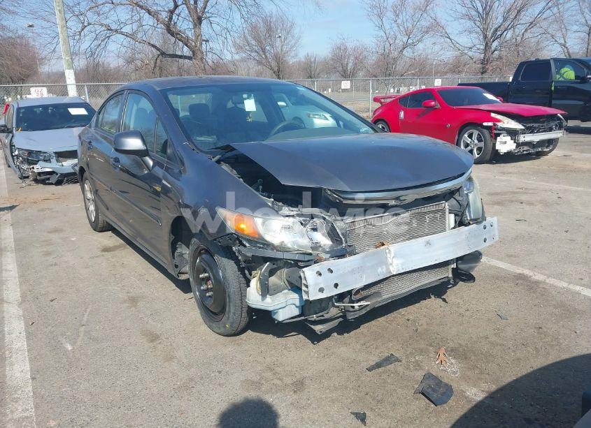 2012 Honda Civic LX (VIN 2HGFB2F54CH308163) main photo