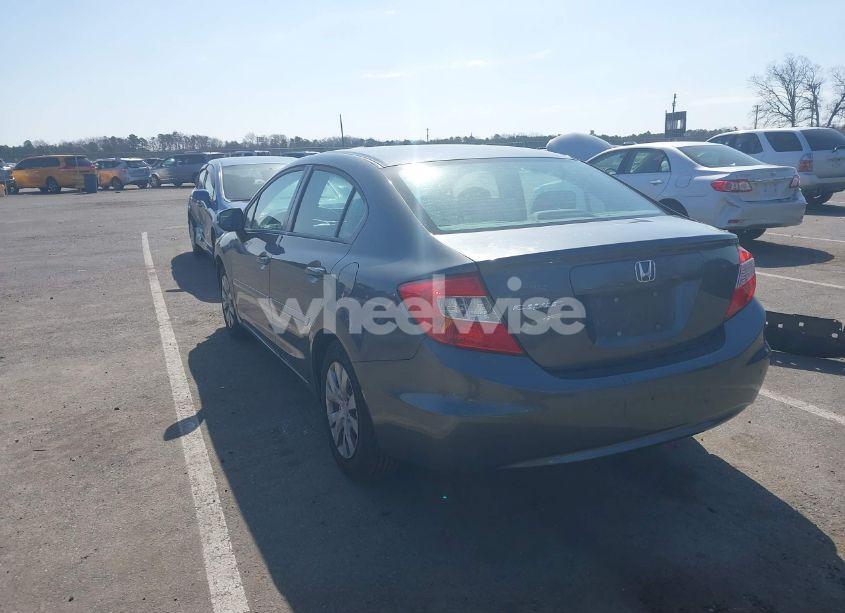 Photo 3 of 2012 Honda Civic LX (VIN 2HGFB2F54CH308163)