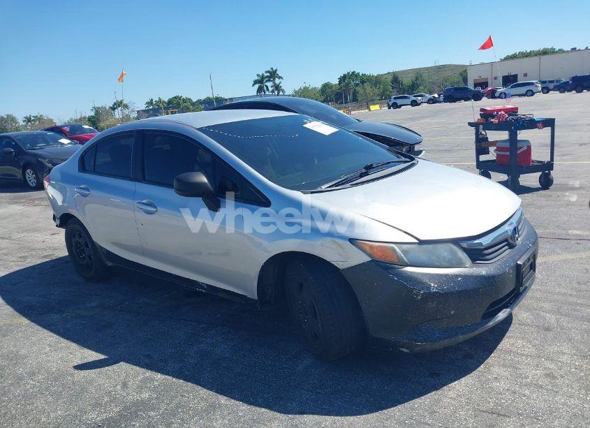 2012 Honda Civic LX (VIN 2HGFB2F54CH320619) main photo