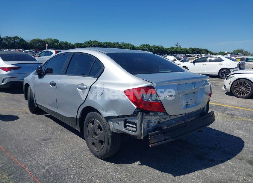 Photo 3 of 2012 Honda Civic LX (VIN 2HGFB2F54CH320619)