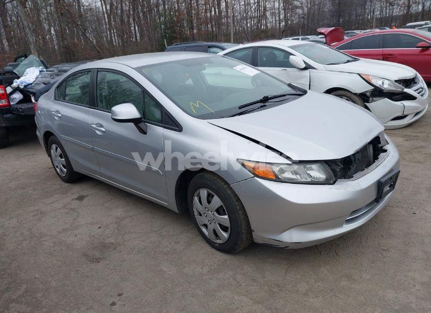 2012 Honda Civic LX (VIN 2HGFB2F54CH325769) main photo