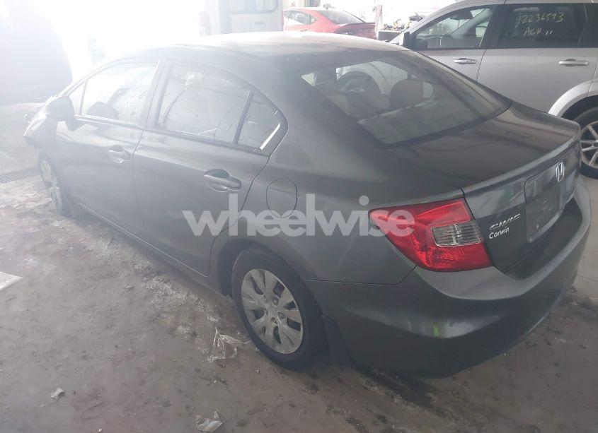 Photo 3 of 2012 Honda Civic LX (VIN 2HGFB2F54CH327683)