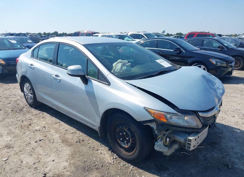 2012 Honda Civic LX (VIN 2HGFB2F54CH500196) main photo