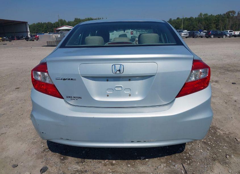 Photo 17 of 2012 Honda Civic LX (VIN 2HGFB2F54CH500196)