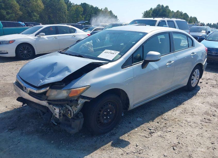 Photo 2 of 2012 Honda Civic LX (VIN 2HGFB2F54CH500196)