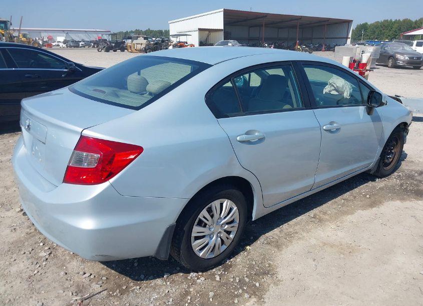Photo 4 of 2012 Honda Civic LX (VIN 2HGFB2F54CH500196)